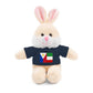 Personalized Filipino Stuffed Animal Toy  with Tee | Philippines & Italy Flag  | Gift for kids and adults | Holiday Gift idea