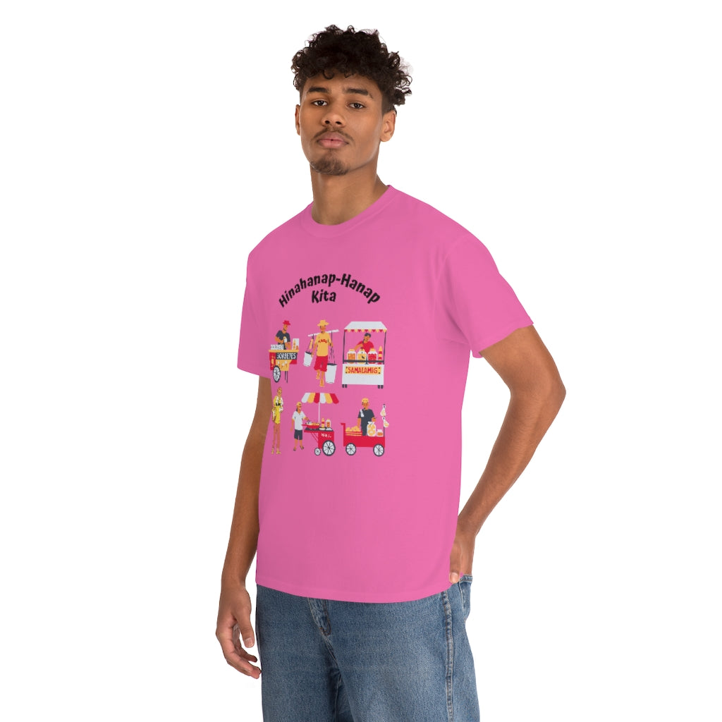 Philippines Hinahanap-hanap Kita Street Foods Unisex Heavy Cotton Shirt (LIght Colors)