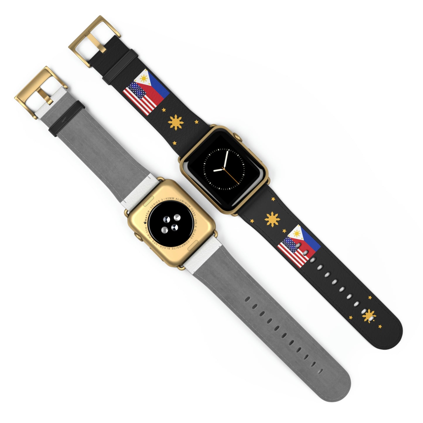 Philippine Sun and Star Apple Watch Band | Philippines Filipino Watch band.High Quality