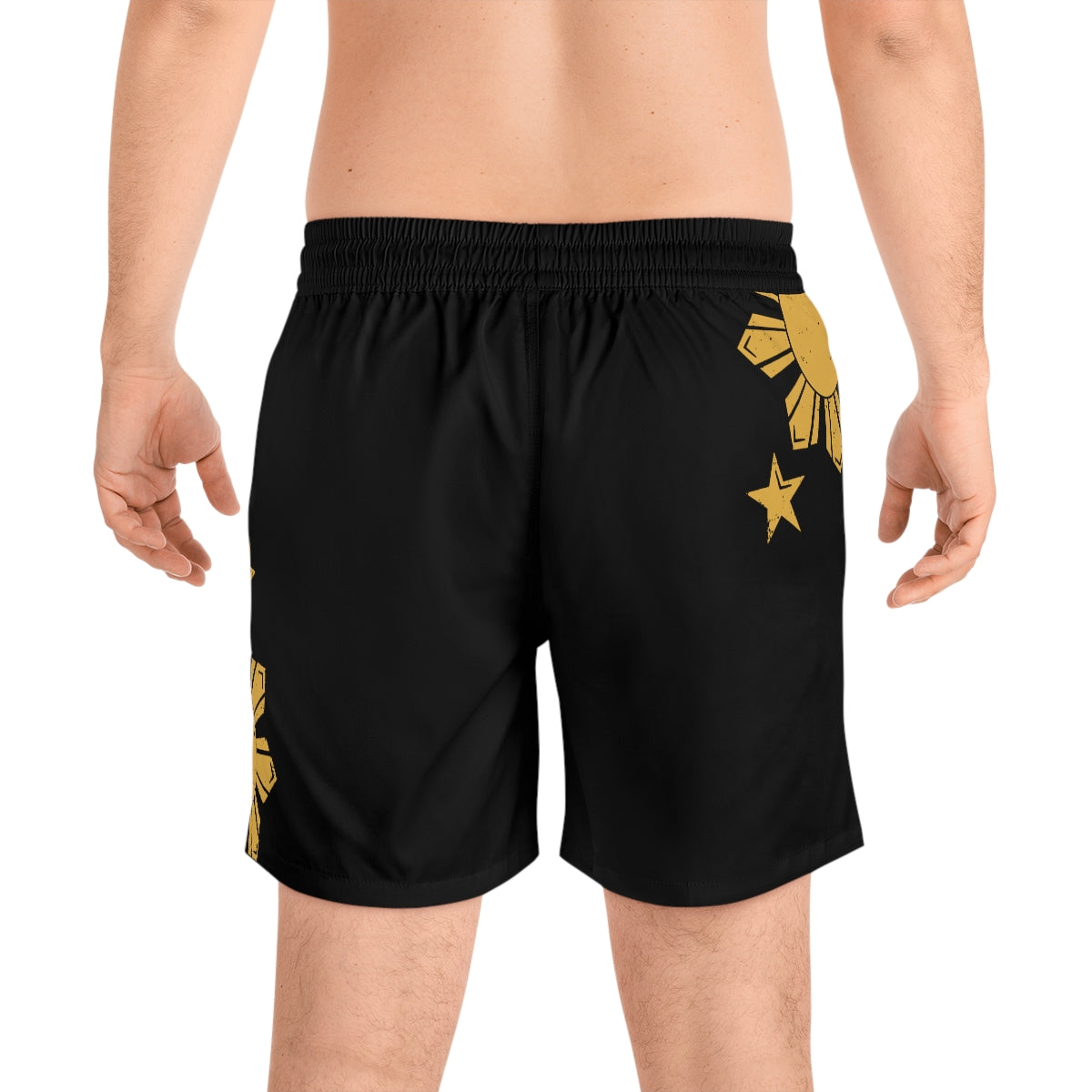 Men's Mid-Length Swim Shorts (AOP)