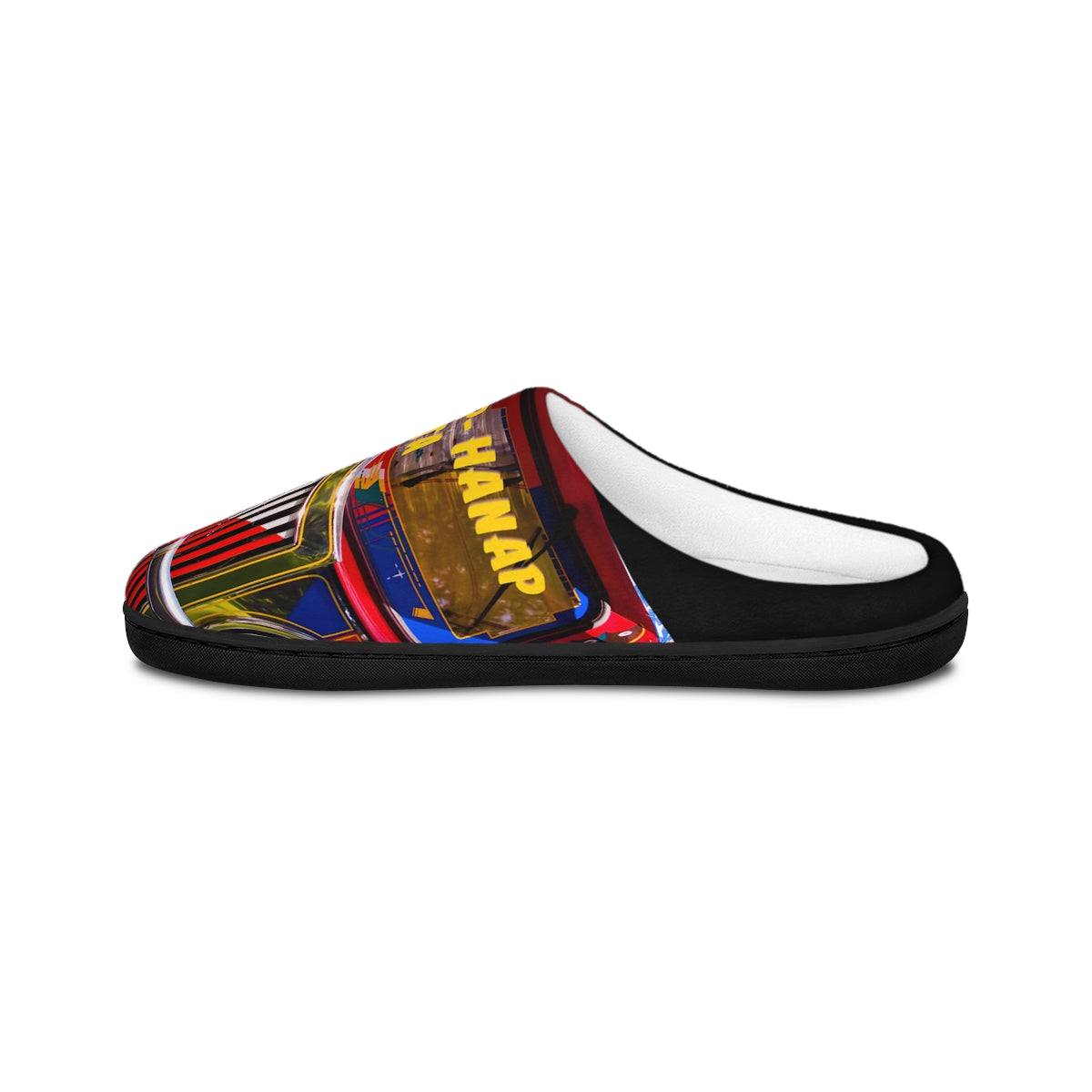 Philippines Filipino Jeepney Hinahanap hanap Kita Womens  Indoor Slippers