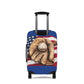 Personalized Baseball Fan Luggage Cover | Suitcase protector | Crisply Printed  Washable