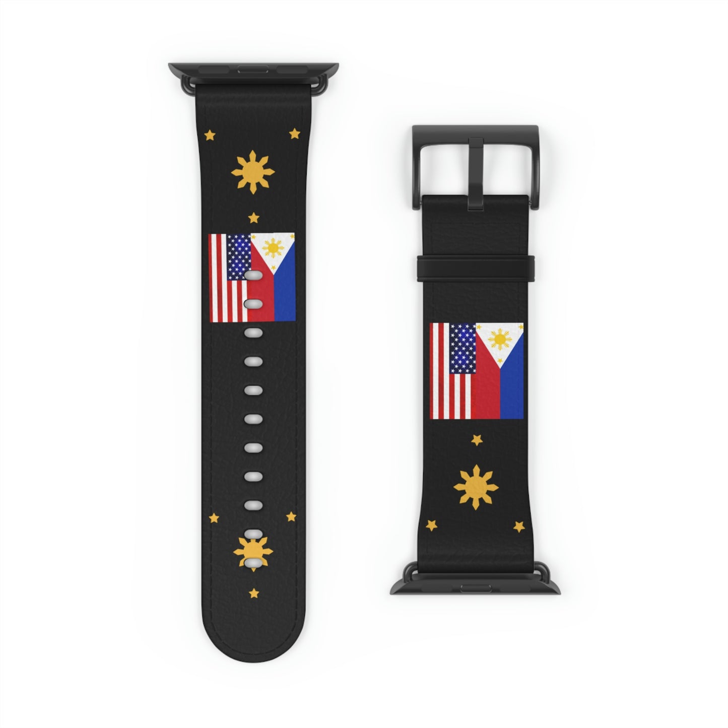 Philippine Sun and Star Apple Watch Band | Philippines Filipino Watch band.High Quality